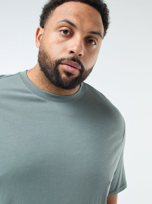 T-shirt em puro algodão - Kiabi