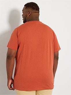 T-shirt em puro algodão - Kiabi