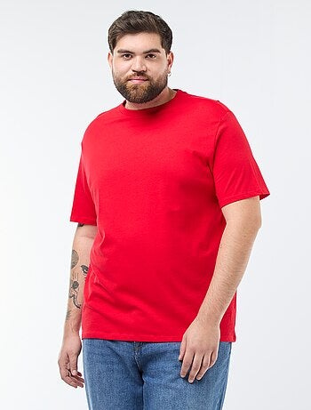 T-shirt em puro algodão
