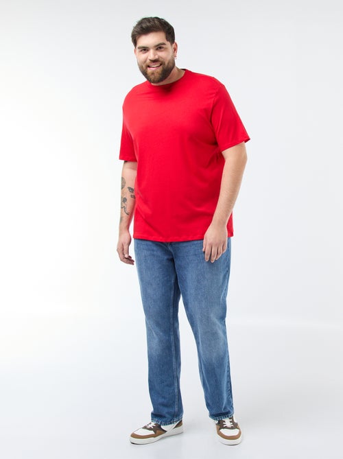 T-shirt em puro algodão - Kiabi