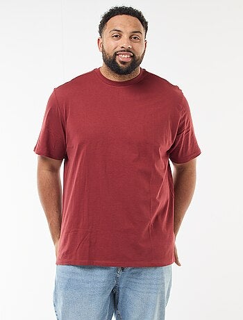 T-shirt em puro algodão