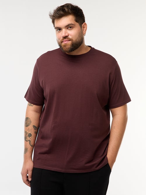 T-shirt em puro algodão - Kiabi