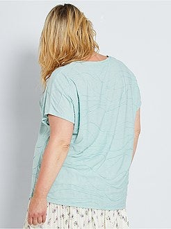 T-shirt em relevo de fantasia - Kiabi