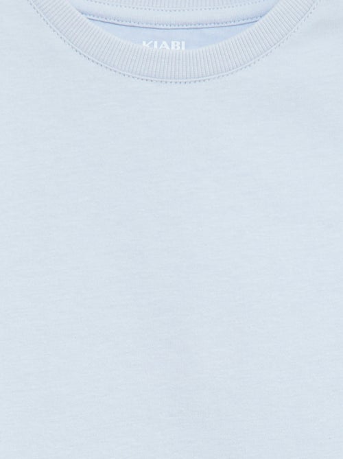 T-shirt em Tough Cotton mangas curtas - Kiabi