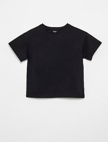 T-shirt em Tough Cotton mangas curtas