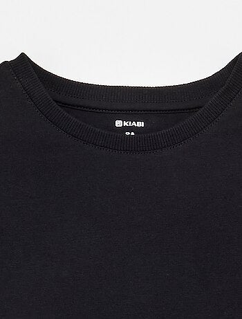T-shirt em Tough Cotton mangas curtas