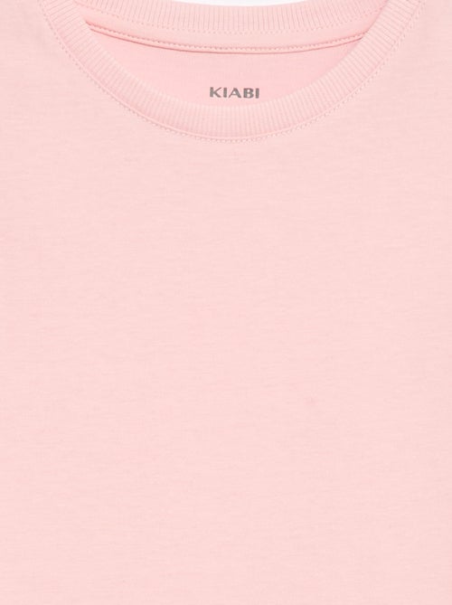 T-shirt em Tough Cotton mangas curtas - Kiabi