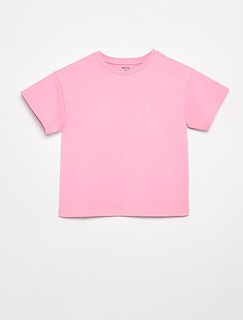 T-shirt em Tough Cotton mangas curtas