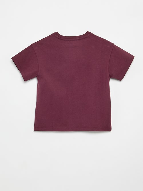 T-shirt em Tough Cotton mangas curtas - Kiabi