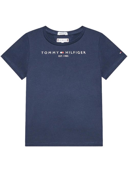 T-shirt Essencial Tommy Hilfiger para Menina Azul-Marinho - Kiabi T-shirt Essencial Tommy Hilfiger para Menina Azul-Marinho - Kiabi