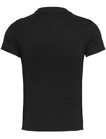 T-shirt Essencial Tommy Hilfiger para Mulher em Preto