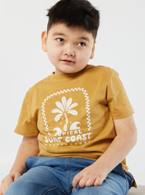 T-shirt estampada - coleção fácil de vestir - Kiabi T-shirt estampada - coleção fácil de vestir - Kiabi