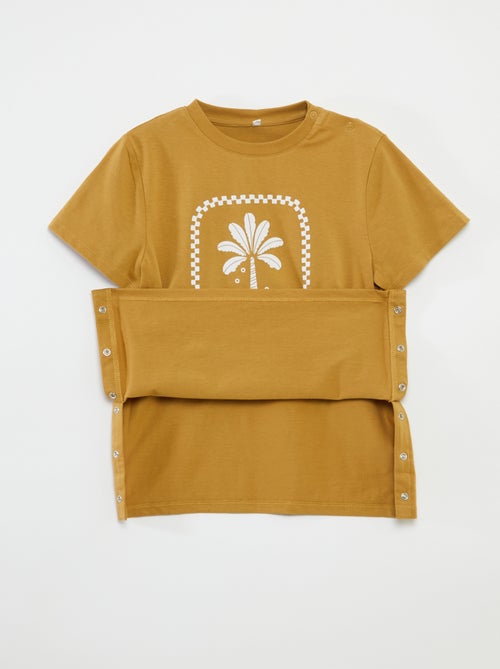 T-shirt estampada - coleção fácil de vestir - Kiabi T-shirt estampada - coleção fácil de vestir - Kiabi