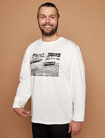 T-shirt estampada - coleção fácil de vestir