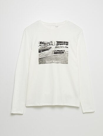 T-shirt estampada - coleção fácil de vestir