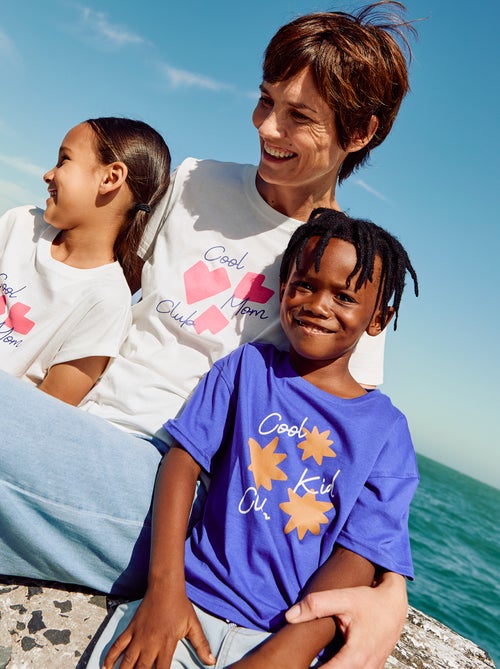 T-shirt estampada - Dia da Mãe - Kiabi T-shirt estampada - Dia da Mãe - Kiabi