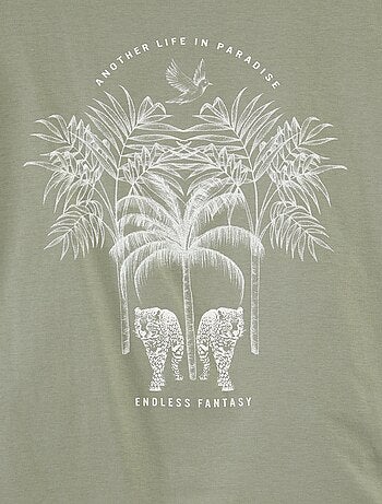 T-shirt estampada - Fácil de Vestir