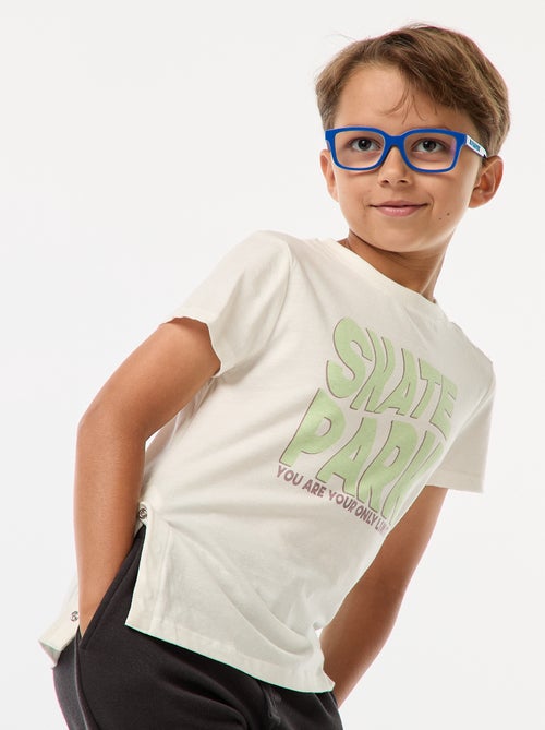 T-shirt estampada  - So Easy - Kiabi