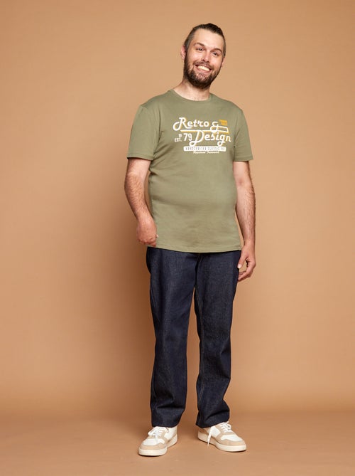 T-shirt estampada - So Easy - Kiabi