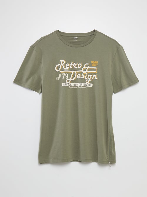 T-shirt estampada - So Easy - Kiabi