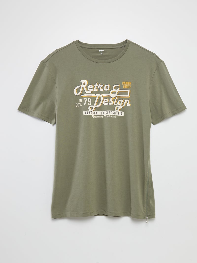 T-shirt estampada - So Easy VERDE - Kiabi