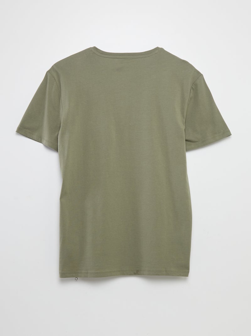 T-shirt estampada - So Easy VERDE - Kiabi