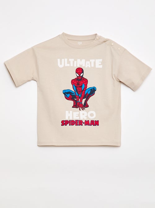 T-shirt estampada - Spider-Man - Marvel - Coleção Fácil de Vestir - Kiabi