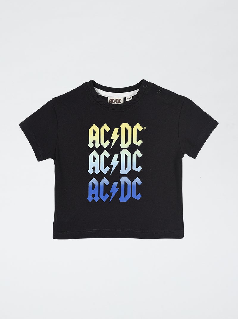 T-shirt estampada 'AC/DC' CINZA - Kiabi
