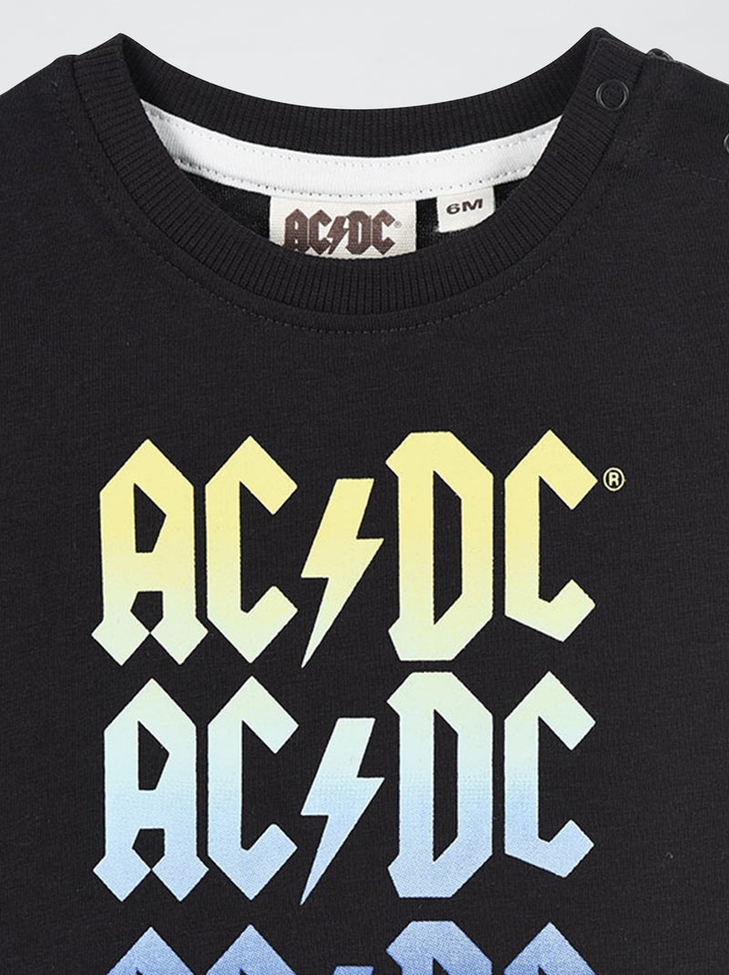 T-shirt estampada 'AC/DC' CINZA - Kiabi