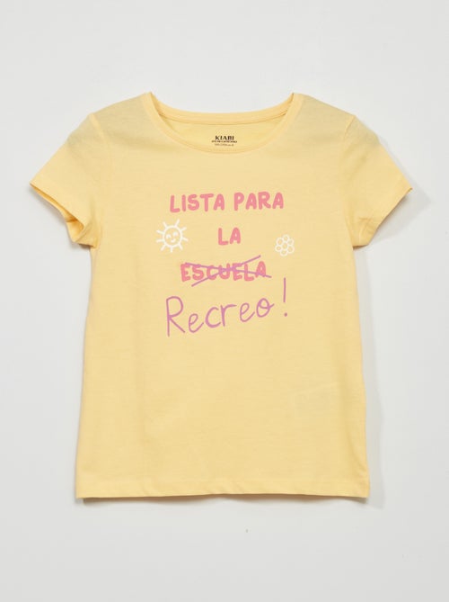 T-shirt estampada - Kiabi
