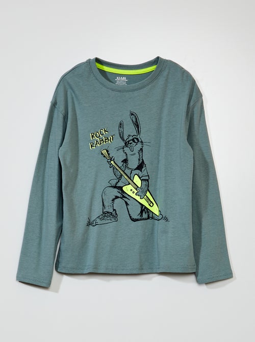 T-shirt estampada - Kiabi