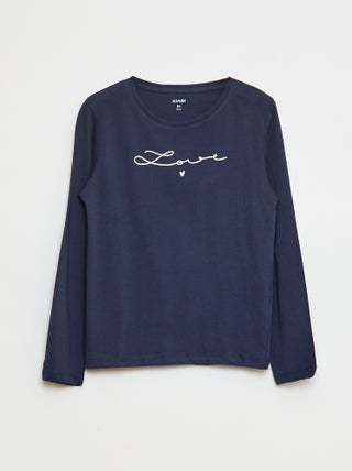 T-shirt estampada