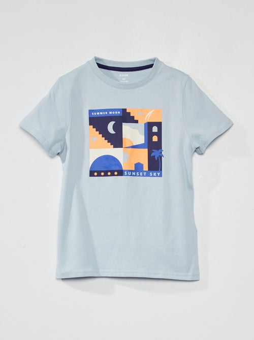 T-shirt estampada - Kiabi