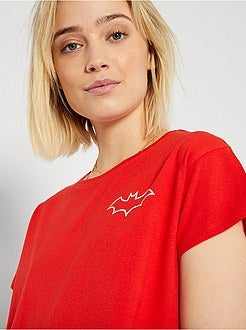 T-shirt estampada 'Batgirl' - Kiabi