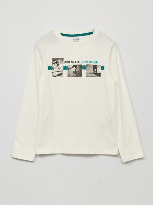T-shirt estampada - Kiabi