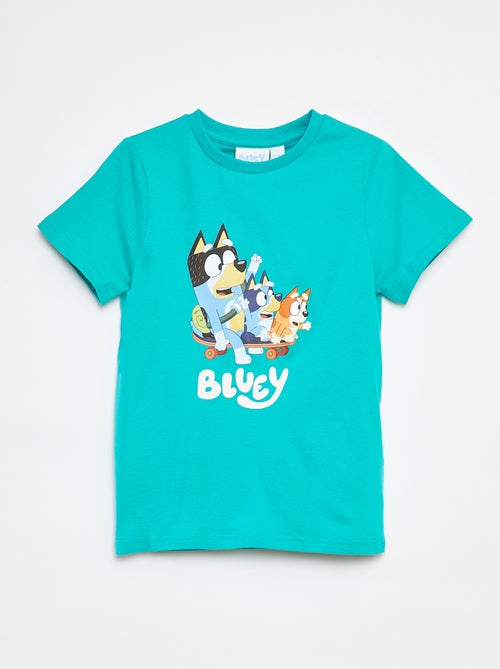 T-shirt estampada 'Bluey' de manga curta - Kiabi