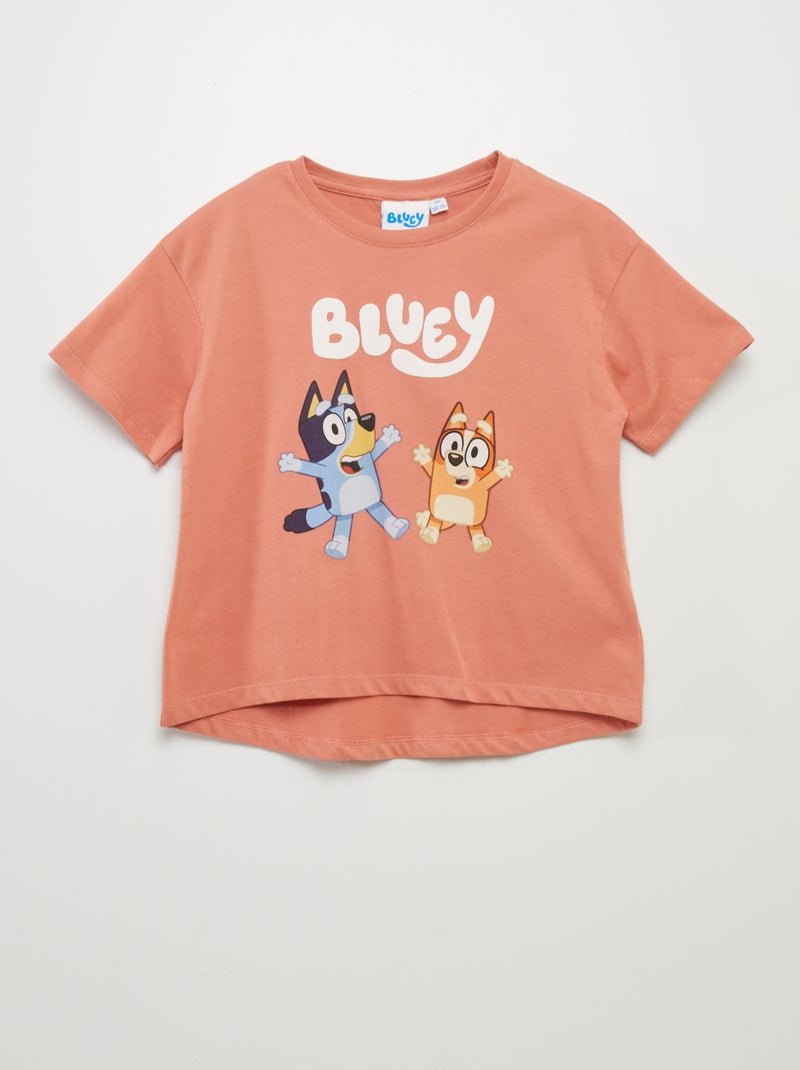 T-shirt estampada 'Bluey' LARANJA - Kiabi