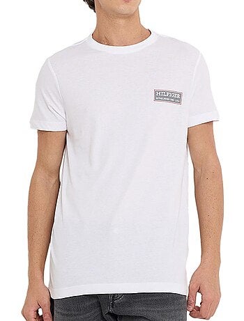 T-shirt Estampada Branca para Homem Tommy Hilfiger