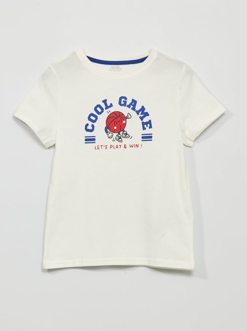 T-shirt estampada - Kiabi