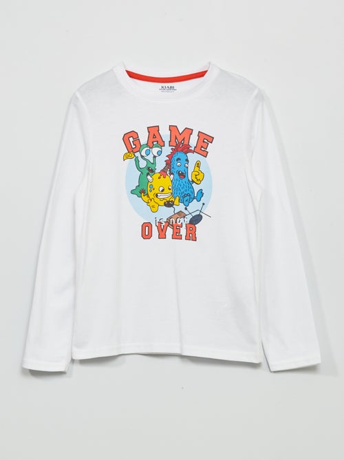 T-shirt estampada - Kiabi