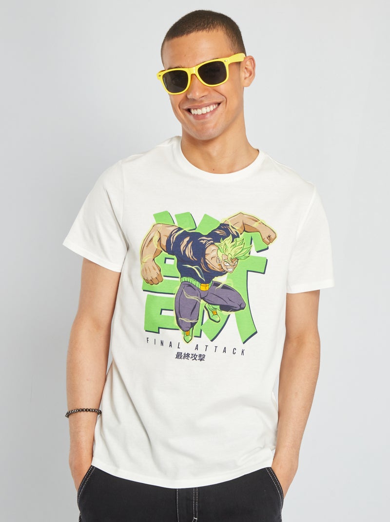 T-shirt estampada BRANCO - Kiabi