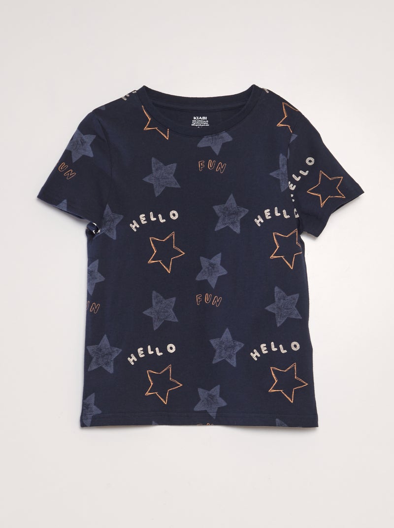 T-shirt estampada BRANCO - Kiabi