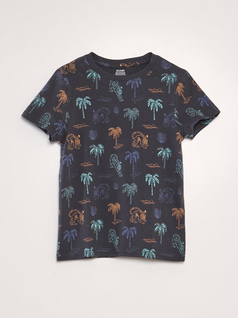 T-shirt estampada BRANCO - Kiabi