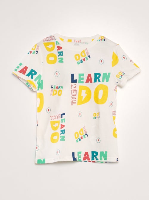 T-shirt estampada - Kiabi
