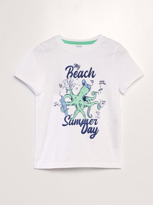 T-shirt estampada - Kiabi