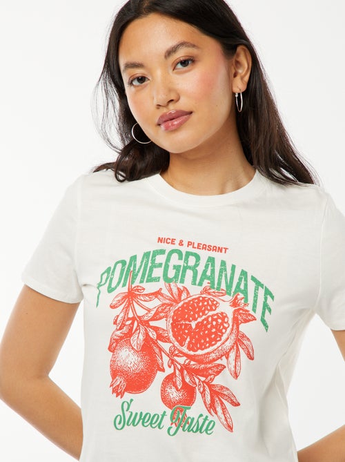 T-shirt estampada - Kiabi