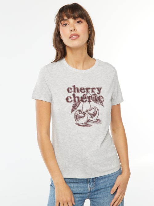 T-shirt estampada - Kiabi