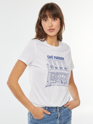T-shirt estampada