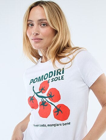 T-shirt estampado
