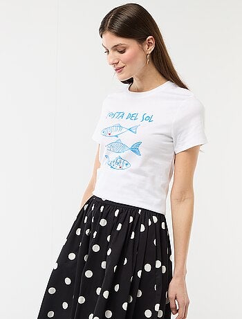 T-shirt estampado